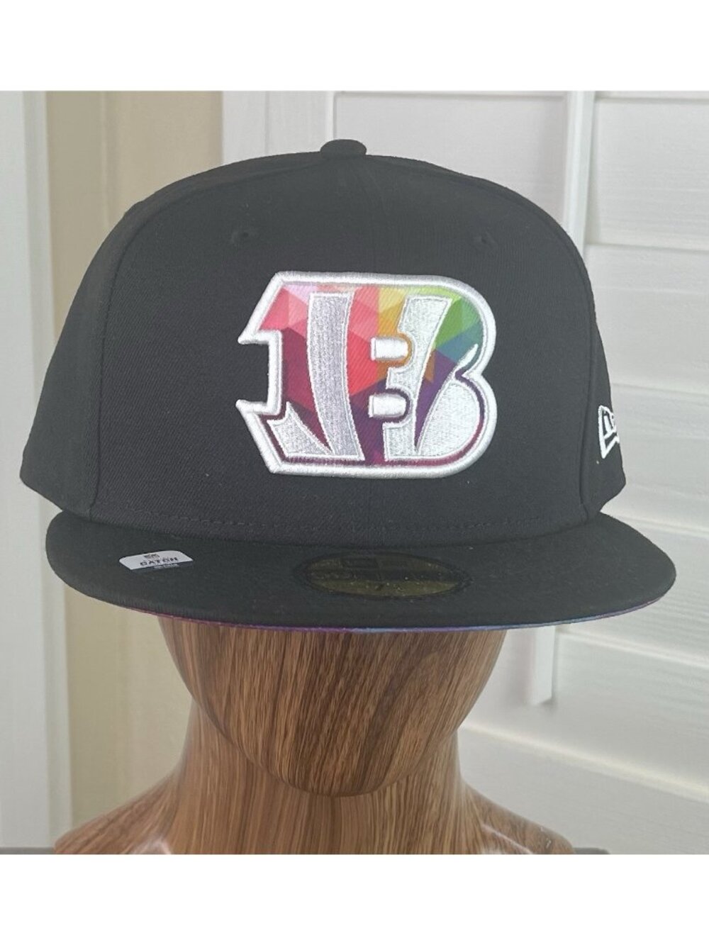 New Era 59Fifty NFL Cincinnati Bengals 2023 Crucial Catch Fitted Hat 7 1/2 - NWT